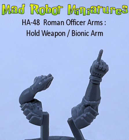 (image for) Roman Officer Arms : Bionic Arm - Hold Weapon