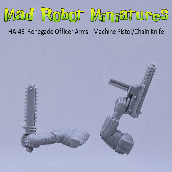 (image for) Renegade Officer Arms - Machine Pistol/Chain Knife