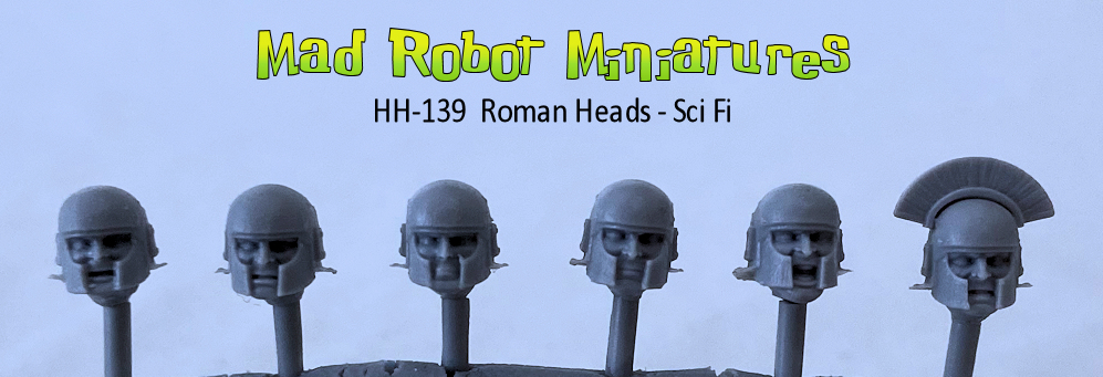 (image for) Roman Heads - Sci Fi