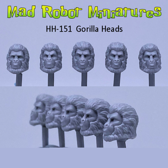 (image for) Gorilla Heads