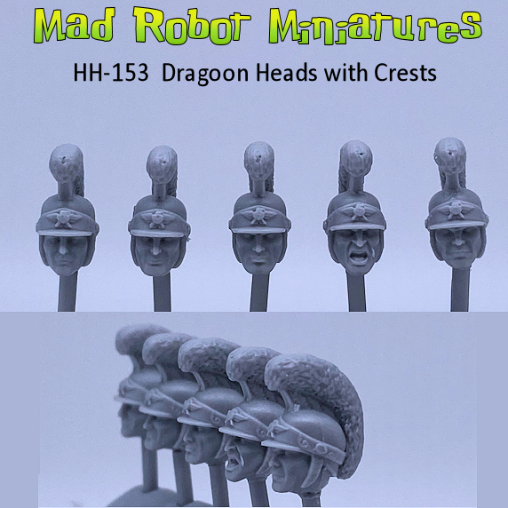 (image for) Dragoon Heads with Crests