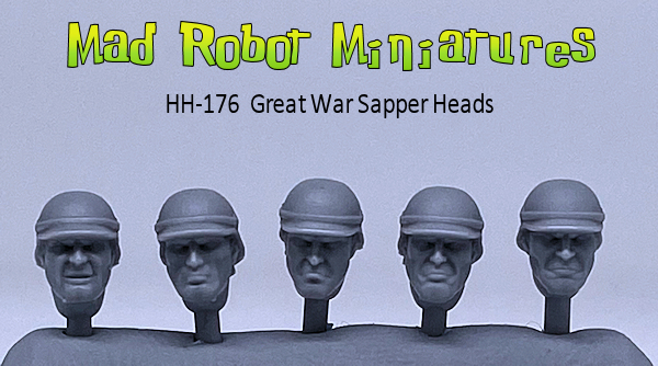 (image for) Great War Sapper Heads