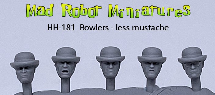 (image for) Bowler Hats - less mustache
