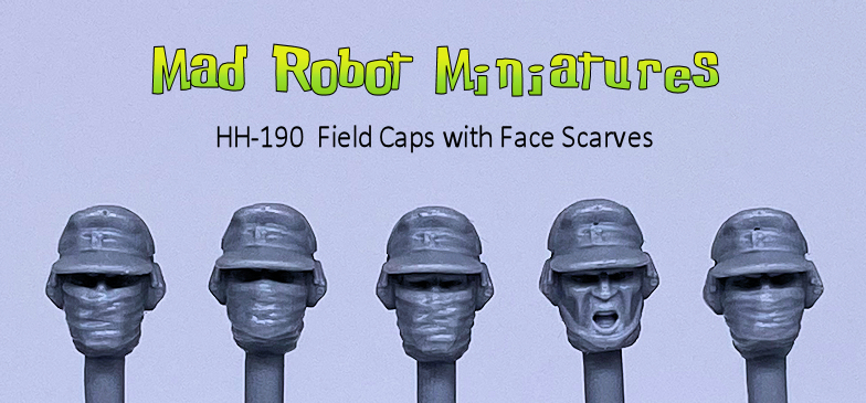 (image for) Field Caps with Face Scarves