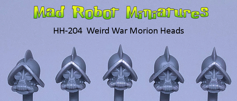 (image for) Weird War Morion Heads