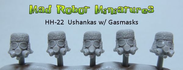 (image for) Ushanka Heads with Gasmasks