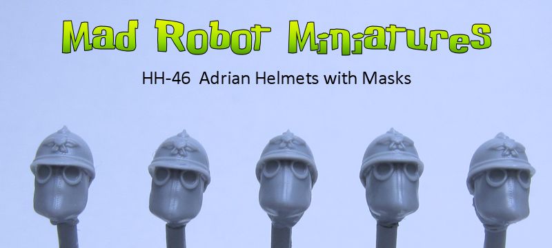 (image for) Adrian Helmets with Masks
