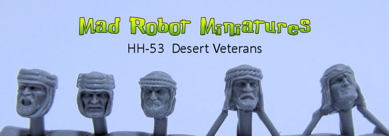 (image for) Desert Veteran Heads