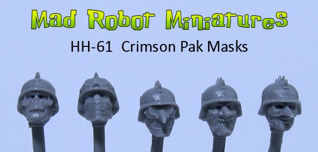 (image for) Crimson Pak Masks