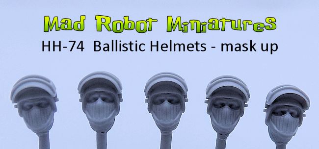 (image for) Ballistic Helmets - mask up