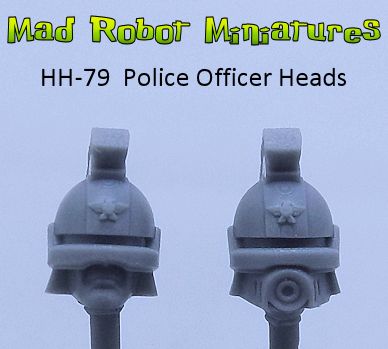 (image for) Space Police Officer Heads