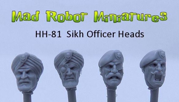 (image for) Sikh Officer Heads