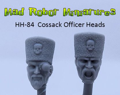 (image for) Cossack Officer Heads