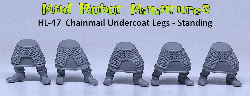 (image for) Chainmail Undercoat Legs - Standing