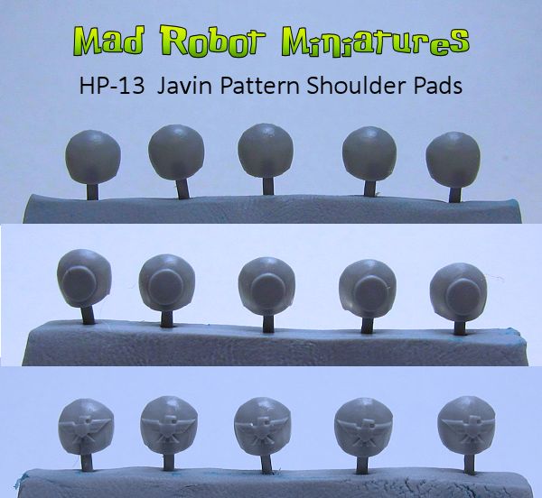 (image for) Javin Pattern Shoulder Pads