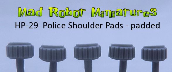 (image for) Police Shoulder Pads - padded