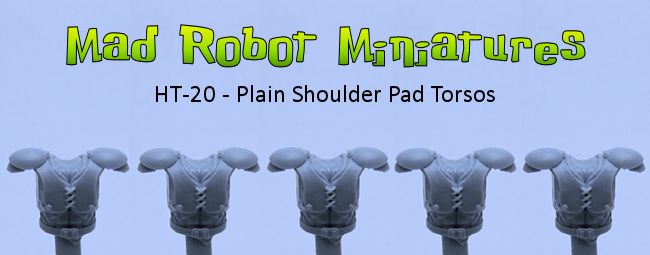 (image for) Plain Shoulder Pad Torsos