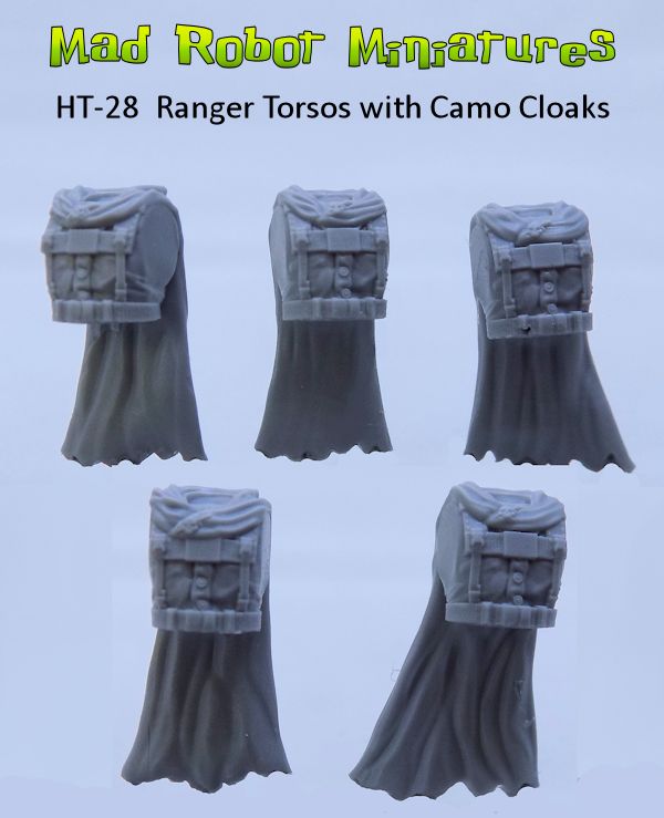 (image for) Ranger Torsos with Camo Cloaks