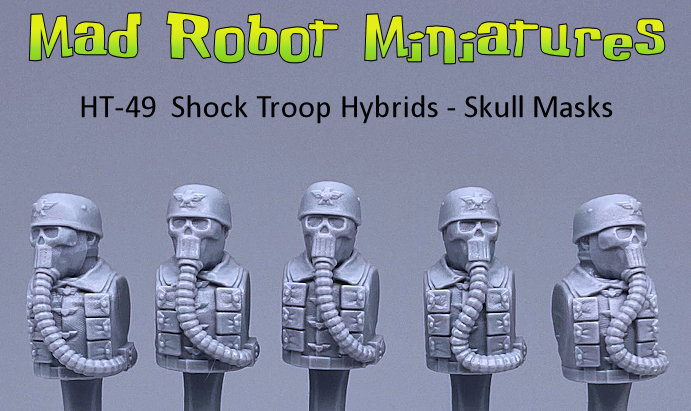 (image for) Shocktroop Hybrid - Skull Masks