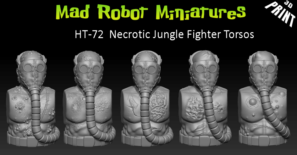 (image for) Necrotic Jungle Fighter Torsos