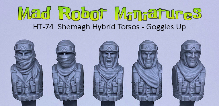 (image for) Shemagh Hybrid Torsos - Goggles Up