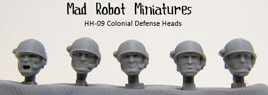 (image for) Colonial Defense Heads