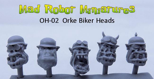 (image for) Orke Biker Heads