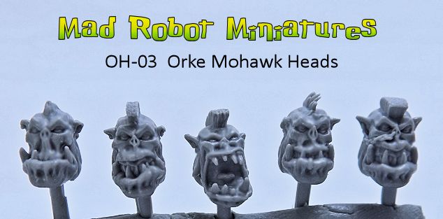 (image for) Orke Mohawk Heads